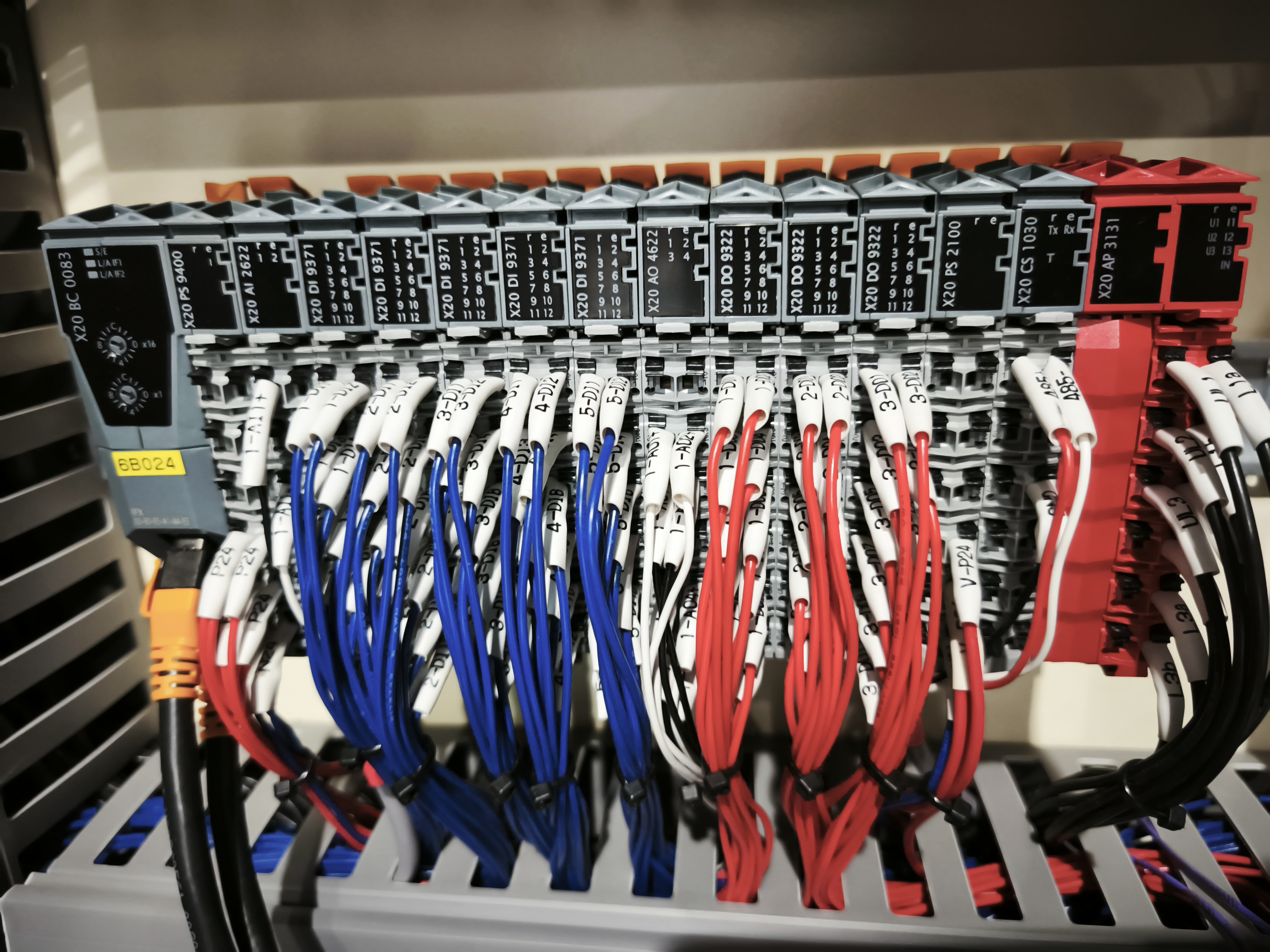Módulos de entradas y salidas cableados