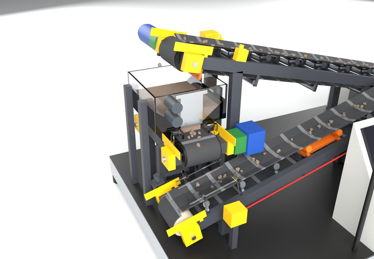 CV-01 · Tolva y alimentador transversal